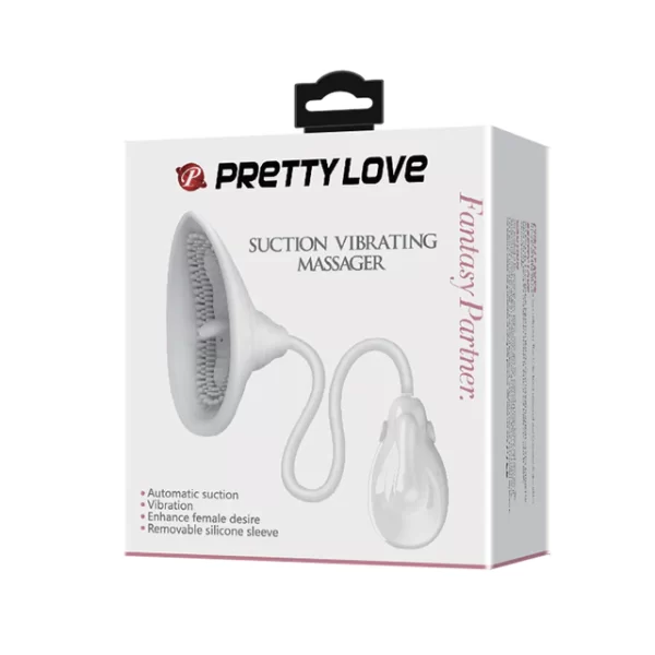 Estimulador vaginal com sucção e vibro - Suction Vibrating Massager Pretty Love