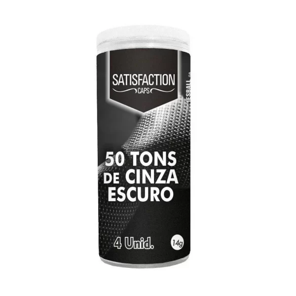 BOLINHAS EXCITANTE QUADRIBALL 50 TONS ESCUROS C/4 UNIDADES